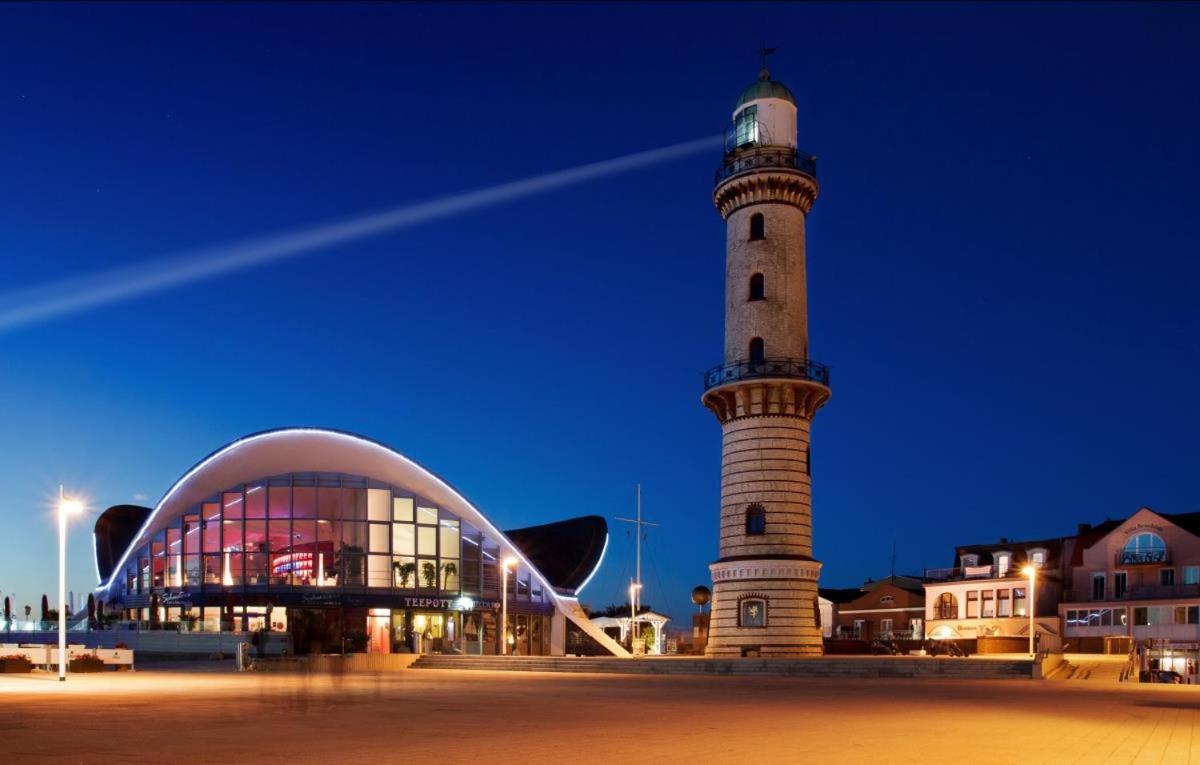 Apartmán Sonnendeck, Direkt Am Leuchtturm Rostock Exteriér fotografie