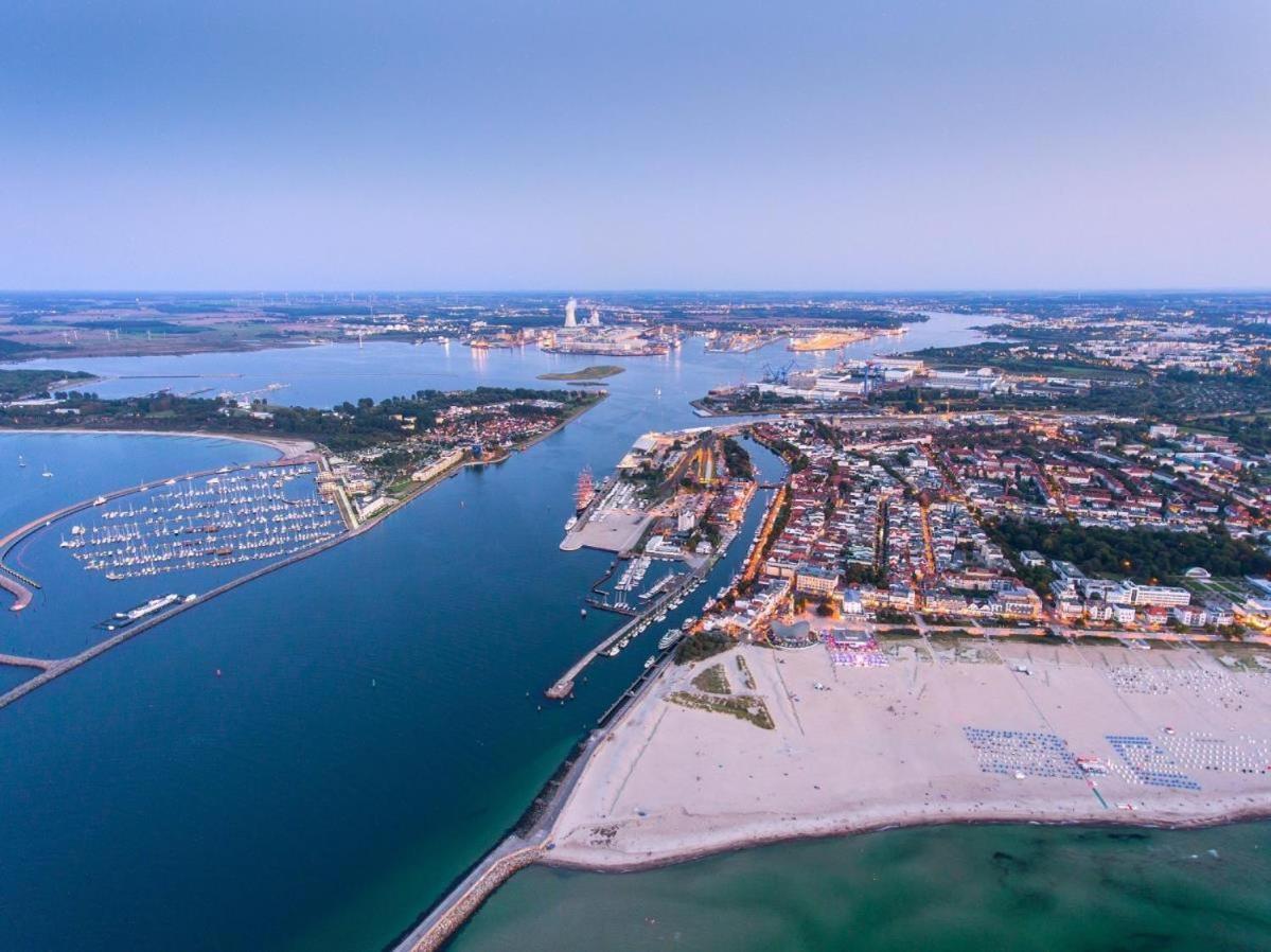 Apartmán Sonnendeck, Direkt Am Leuchtturm Rostock Exteriér fotografie