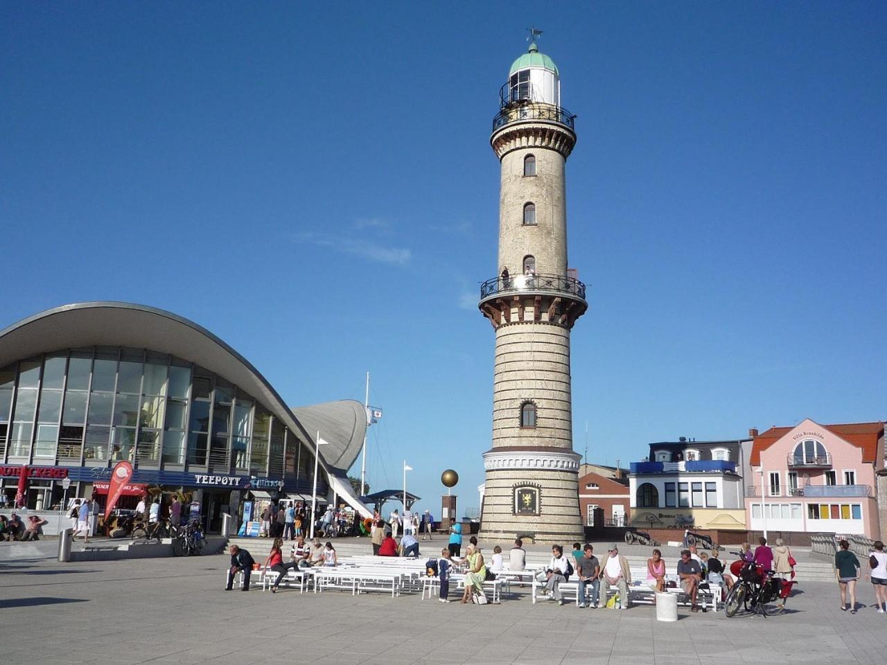 Apartmán Sonnendeck, Direkt Am Leuchtturm Rostock Exteriér fotografie